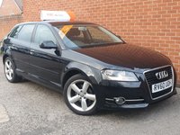 USED 2010 60 AUDI A3 1.6 SPORTBACK MPI SE TECHNIK 5d 101 BHP 