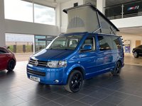 USED 2012 12 VOLKSWAGEN CALIFORNIA 2.0 CALIFORNIA BERGHAUS TDI 180 BHP 6 SERVICES, STUNNING BLUE PAINT