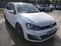 USED 2014 64 VOLKSWAGEN GOLF 2.0 GTD 5d PANORAMIC SUNROOF 2 KEYS+&pound;20 ROAD TAX+SUNROOF+PANORAMIC ROOF+PRIVACY GLASS+CLIMATE+BLUETOOTH+USB+PARKING SENSORS+MEDIA+ALLOYS+AUX+DAB