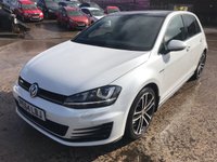 USED 2014 64 VOLKSWAGEN GOLF 2.0 GTD 5d PANORAMIC SUNROOF 2 KEYS+&pound;20 ROAD TAX+SUNROOF+PANORAMIC ROOF+PRIVACY GLASS+CLIMATE+BLUETOOTH+USB+PARKING SENSORS+MEDIA+ALLOYS+AUX+DAB