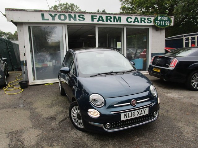 2016 16 Fiat 500 1.2 LOUNGE 3d 69 BHP NEW SHAPE