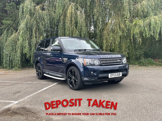 2013 13 LAND ROVER RANGE ROVER SPORT Land Rover Range Rover Sport 3.0 SD V6 HSE Black Auto 4WD (s/s) 5dr 