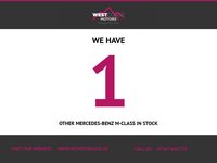USED 2008 08 MERCEDES-BENZ M-CLASS 3.0 ML 320 CDI EDITION 10 5d 222 BHP 