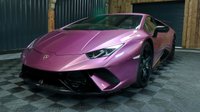 USED 2018 18 LAMBORGHINI HURACAN 5.2 LP 640-4 PERFORMANTE 2d 631 BHP STUNNING AND RARE COLOUR WITH LAMBORGHINI WARRANTY - ALA ACTIVE AERO, ACTIVE EXHAUST, CERAMIC BRAKES, CAMERA, NAVIGATION AND FULL PPF