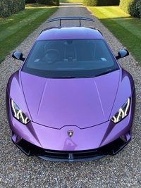 USED 2018 18 LAMBORGHINI HURACAN 5.2 LP 640-4 PERFORMANTE 2d 631 BHP STUNNING AND RARE COLOUR WITH LAMBORGHINI WARRANTY - ALA ACTIVE AERO, ACTIVE EXHAUST, CERAMIC BRAKES, CAMERA, NAVIGATION AND FULL PPF