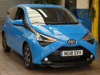 USED 2018 18 TOYOTA AYGO 1.0 VVT-I X-PLORE X-SHIFT 5d 69 BHP SAT NAV REAR VIEW CAMERA