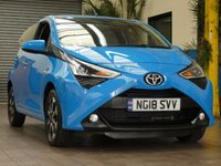 USED 2018 18 TOYOTA AYGO 1.0 VVT-I X-PLORE X-SHIFT 5d 69 BHP SAT NAV REAR VIEW CAMERA