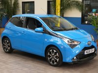 USED 2018 18 TOYOTA AYGO 1.0 VVT-I X-PLORE X-SHIFT 5d 69 BHP SAT NAV REAR VIEW CAMERA