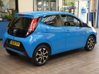 USED 2018 18 TOYOTA AYGO 1.0 VVT-I X-PLORE X-SHIFT 5d 69 BHP SAT NAV REAR VIEW CAMERA