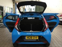 USED 2018 18 TOYOTA AYGO 1.0 VVT-I X-PLORE X-SHIFT 5d 69 BHP SAT NAV REAR VIEW CAMERA