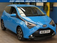 USED 2018 18 TOYOTA AYGO 1.0 VVT-I X-PLORE X-SHIFT 5d 69 BHP SAT NAV REAR VIEW CAMERA