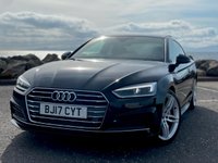 USED 2017 M AUDI A5 3.0 TDI QUATTRO S LINE 2d 218 BHP 