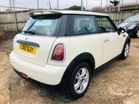 USED 2010 10 MINI HATCH ONE 1.6 ONE MINIMALIST 3d 98 BHP Gorgeous Pepper White Mini with Air Con