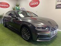 USED 2018 18 AUDI A5 2.0 SPORTBACK TDI S LINE 5d 188 BHP **FREE 15 MONTH AU WARRANTY**