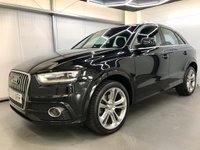 USED 2013 63 AUDI Q3 2.0 TDI QUATTRO S LINE 5d 138 BHP Huge Spec, Low Miles, QUATTRO