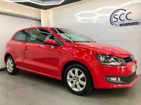USED 2013 63 VOLKSWAGEN POLO 1.2 MATCH EDITION 3d 59 BHP Match Ed, DAB, B-Tooth, Cruise