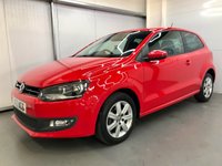USED 2013 63 VOLKSWAGEN POLO 1.2 MATCH EDITION 3d 59 BHP Match Ed, DAB, B-Tooth, Cruise