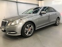 USED 2012 12 MERCEDES-BENZ E-CLASS 2.1 E220 CDI BLUEEFFICIENCY EXECUTIVE SE 4d 170 BHP Very Low Mileage, Immaculate