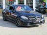 USED 2019 69 MERCEDES-BENZ C CLASS 2.0 C 300 AMG LINE PREMIUM 2d 255 BHP Finished in OBSIDIAN BLACK MET with contrasting BLACK LEATHER/ ALCANTARA SPORTS LEATHER trim. This dynamic looking new shape coupe has every extra you could want. It is sporty and agile and great fun to drive. Features include, Virtual Dash, 19" Alloys, SAT NAV, Rear View Camera, Heated Leather seats, DAB radio, B/Tooth, Cruise Control, Mercedes Warranty and much more. Just Servicved at 7689 miles.