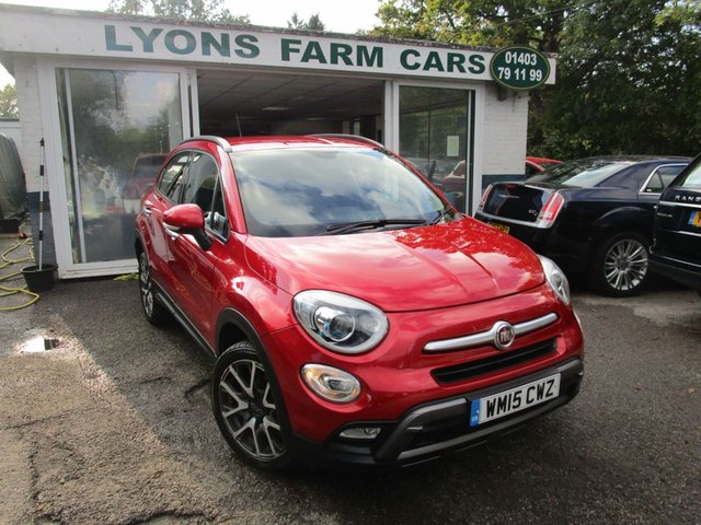 2015 15 Fiat 500x 2.0 MULTIJET CROSS PLUS 4x4 5d 140 BHP AUTOMATIC FOUR WHEEL DRIVE