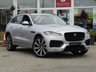 USED 2016 66 JAGUAR F-PACE 3.0 V6 S AWD 5d 296 BHP Finished in RHODIUM SILVER with contrasting FULL HEATED LEATHER SEATS. The Jaguar F-Pace is a large, stylish family car and one of the few SUVs on sale that is genuinely good fun to drive. It has a host of features that include over &pound;6100 dealer factory extra's from new such as 22 inch alloys, Pan Roof, Sat Nav, Rear View Camera, Heated Front and Rear Seats, Full Leather, DAB Radio and much more. Dealer serviced at 15111 miles, 30678 miles, 52417 miles, 58654 miles and on arrival at 67195 miles.