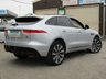 USED 2016 66 JAGUAR F-PACE 3.0 V6 S AWD 5d 296 BHP Finished in RHODIUM SILVER with contrasting FULL HEATED LEATHER SEATS. The Jaguar F-Pace is a large, stylish family car and one of the few SUVs on sale that is genuinely good fun to drive. It has a host of features that include over &pound;6100 dealer factory extra's from new such as 22 inch alloys, Pan Roof, Sat Nav, Rear View Camera, Heated Front and Rear Seats, Full Leather, DAB Radio and much more. Dealer serviced at 15111 miles, 30678 miles, 52417 miles, 58654 miles and on arrival at 67195 miles.