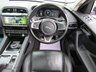 USED 2016 66 JAGUAR F-PACE 3.0 V6 S AWD 5d 296 BHP Finished in RHODIUM SILVER with contrasting FULL HEATED LEATHER SEATS. The Jaguar F-Pace is a large, stylish family car and one of the few SUVs on sale that is genuinely good fun to drive. It has a host of features that include over &pound;6100 dealer factory extra's from new such as 22 inch alloys, Pan Roof, Sat Nav, Rear View Camera, Heated Front and Rear Seats, Full Leather, DAB Radio and much more. Dealer serviced at 15111 miles, 30678 miles, 52417 miles, 58654 miles and on arrival at 67195 miles.