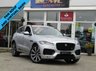 USED 2016 66 JAGUAR F-PACE 3.0 V6 S AWD 5d 296 BHP Finished in RHODIUM SILVER with contrasting FULL HEATED LEATHER SEATS. The Jaguar F-Pace is a large, stylish family car and one of the few SUVs on sale that is genuinely good fun to drive. It has a host of features that include over &pound;6100 dealer factory extra's from new such as 22 inch alloys, Pan Roof, Sat Nav, Rear View Camera, Heated Front and Rear Seats, Full Leather, DAB Radio and much more. Dealer serviced at 15111 miles, 30678 miles, 52417 miles, 58654 miles and on arrival at 67195 miles.