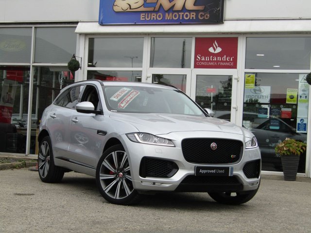 2016 66 Jaguar F-Pace 3.0 V6 S AWD 5d 296 BHP