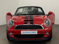 USED 2013 63 MINI ROADSTER 1.6 COOPER S 2d 181 BHP Ultra Low mileage 6115 Miles  1 owner ,  This Spectacular Low mileage 1.6 Cooper S 181 BHP ,  Hosting Chili pack, 17" Conical high black gloss alloy wheels, high gloss Chili Red paintwork, .