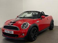 USED 2013 63 MINI ROADSTER 1.6 COOPER S 2d 181 BHP Ultra Low mileage 6115 Miles  1 owner ,  This Spectacular Low mileage 1.6 Cooper S 181 BHP ,  Hosting Chili pack, 17" Conical high black gloss alloy wheels, high gloss Chili Red paintwork, .