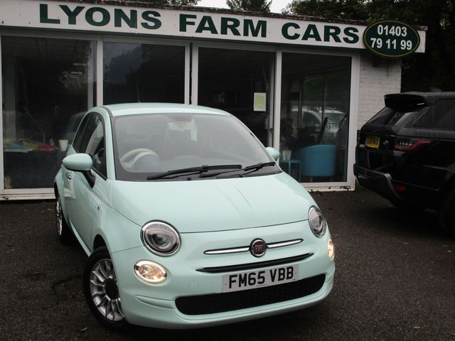 2016 65 Fiat 500 1.2 POP STAR 3d 69 BHP NEW SHAPE