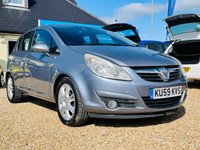 USED 2009 59 VAUXHALL CORSA 1.4 DESIGN AUTOMATIC TWINPORT 5d 90 BHP Rare Low Mileage 5 door petrol Automatic with FSH