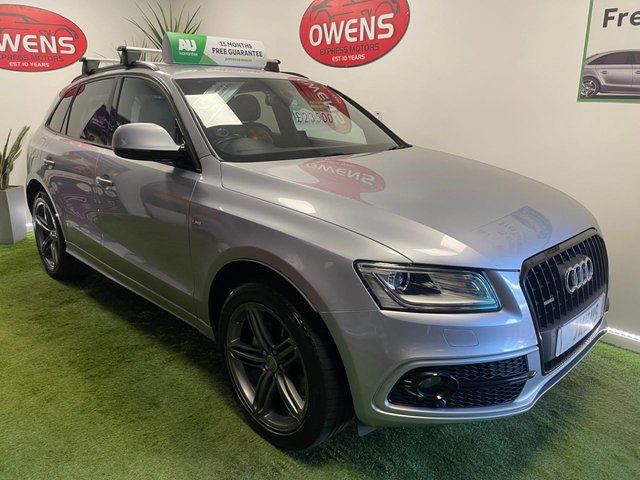 2017 66 Audi Q5 2.0 TDI QUATTRO S LINE PLUS 5d 187 BHP