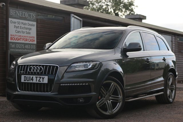 2014 14 Audi Q7 3.0 TDI QUATTRO S LINE PLUS 5d 245 BHP