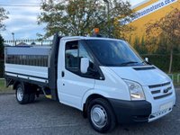 USED 2014 63 FORD TRANSIT T350 TDCi 100 MWB [ 11ft DROPSIDE +T/LIFT ] 1 STOP BODY [ HD ] DRW  LOW MILEAGE