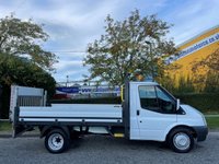 USED 2014 63 FORD TRANSIT T350 TDCi 100 MWB [ 11ft DROPSIDE +T/LIFT ] 1 STOP BODY [ HD ] DRW  LOW MILEAGE