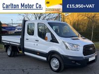 USED 2014 63 FORD TRANSIT T350 TDCi 100 MWB [ 11ft DROPSIDE +T/LIFT ] 1 STOP BODY [ HD ] DRW  LOW MILEAGE