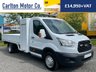 USED 2014 63 FORD TRANSIT T350 TDCi 100 MWB [ 11ft DROPSIDE +T/LIFT ] 1 STOP BODY [ HD ] DRW  LOW MILEAGE
