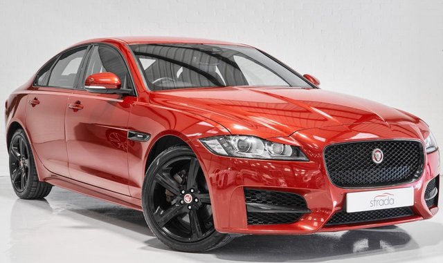 2018 68 Jaguar Xf 2.0 D R-SPORT 4d AUTO 177 BHP