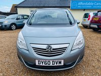 USED 2010 60 VAUXHALL MERIVA 1.4 SE 5d 98 BHP Full Panoramic Roof + Air Conditioning