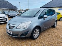 USED 2010 60 VAUXHALL MERIVA 1.4 SE 5d 98 BHP Full Panoramic Roof + Air Conditioning