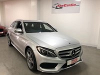 USED 2017 17 MERCEDES-BENZ C-CLASS 2.1 C 220 D 4MATIC AMG LINE 5d 170 BHP * NAV * F & R PARK SENSORS * REVERSING CAMERA * BLUETOOTH * 18 INCH AMG ALLOY WHEELS * CLIMATE CONTROL * CRUISE CONTROL *