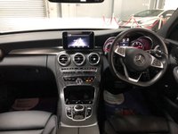 USED 2017 17 MERCEDES-BENZ C-CLASS 2.1 C 220 D 4MATIC AMG LINE 5d 170 BHP * NAV * F & R PARK SENSORS * REVERSING CAMERA * BLUETOOTH * 18 INCH AMG ALLOY WHEELS * CLIMATE CONTROL * CRUISE CONTROL *