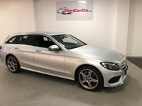 USED 2017 17 MERCEDES-BENZ C-CLASS 2.1 C 220 D 4MATIC AMG LINE 5d 170 BHP * NAV * F & R PARK SENSORS * REVERSING CAMERA * BLUETOOTH * 18 INCH AMG ALLOY WHEELS * CLIMATE CONTROL * CRUISE CONTROL *