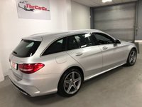 USED 2017 17 MERCEDES-BENZ C-CLASS 2.1 C 220 D 4MATIC AMG LINE 5d 170 BHP * NAV * F & R PARK SENSORS * REVERSING CAMERA * BLUETOOTH * 18 INCH AMG ALLOY WHEELS * CLIMATE CONTROL * CRUISE CONTROL *