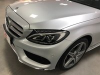 USED 2017 17 MERCEDES-BENZ C-CLASS 2.1 C 220 D 4MATIC AMG LINE 5d 170 BHP * NAV * F & R PARK SENSORS * REVERSING CAMERA * BLUETOOTH * 18 INCH AMG ALLOY WHEELS * CLIMATE CONTROL * CRUISE CONTROL *