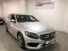 USED 2017 17 MERCEDES-BENZ C-CLASS 2.1 C 220 D 4MATIC AMG LINE 5d 170 BHP * NAV * F & R PARK SENSORS * REVERSING CAMERA * BLUETOOTH * 18 INCH AMG ALLOY WHEELS * CLIMATE CONTROL * CRUISE CONTROL *