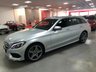 USED 2017 17 MERCEDES-BENZ C-CLASS 2.1 C 220 D 4MATIC AMG LINE 5d 170 BHP * NAV * F & R PARK SENSORS * REVERSING CAMERA * BLUETOOTH * 18 INCH AMG ALLOY WHEELS * CLIMATE CONTROL * CRUISE CONTROL *