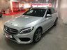 USED 2017 17 MERCEDES-BENZ C-CLASS 2.1 C 220 D 4MATIC AMG LINE 5d 170 BHP * NAV * F & R PARK SENSORS * REVERSING CAMERA * BLUETOOTH * 18 INCH AMG ALLOY WHEELS * CLIMATE CONTROL * CRUISE CONTROL *
